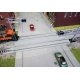 Modern Concrete Grade Crossing with Rerailer Ends -- Kit, HO, WalthersTrack 83115