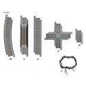 Power-Loc Figure 8 Track Set, HO, WalthersTrainline 1366