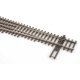 Code 83 Nickel Silver DCC-Friendly 8 Turnout -- Left Hand, HO, WalthersTrack 83019