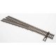 Code 100 Nickel Silver DCC-Friendly 6 Turnout -- Left Hand, HO, WalthersTrack 10017