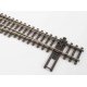 Code 100 Nickel Silver DCC-Friendly 6 Turnout -- Left Hand, HO, WalthersTrack 10017