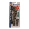 Remote-Controlled 18′ Radius Turnout - Code 100 - Nickel Silver -- Right Hand, HO, Life-Like Products 3002