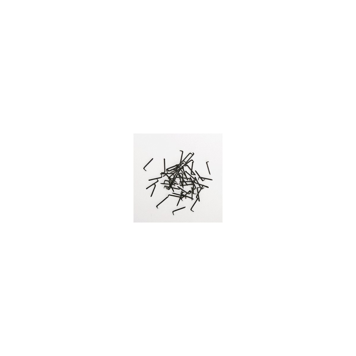 Blackened Metal Spikes -- Small 1/4′ Long pkg(1,000) Approximately, All Scales, Micro Engineering 30106