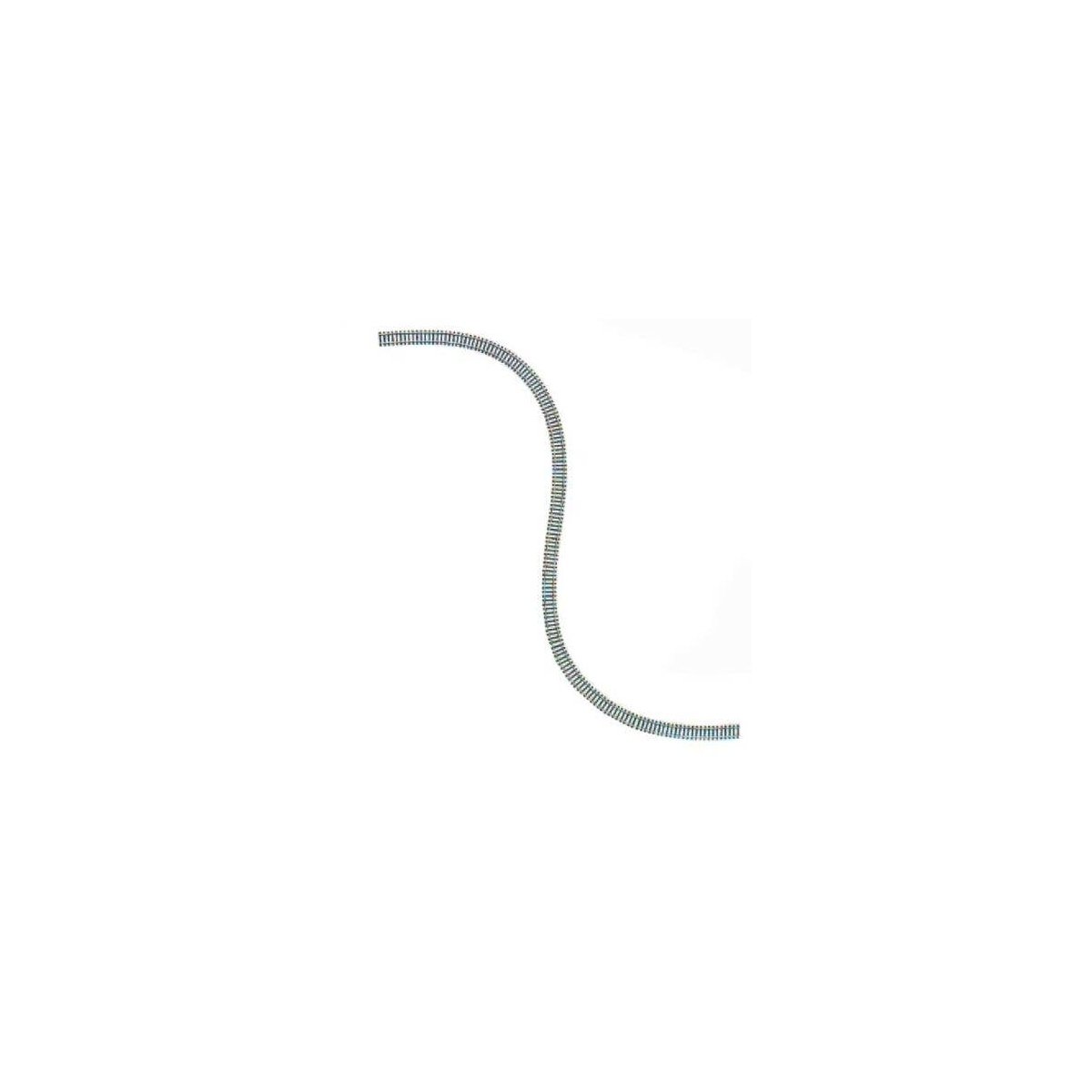 Code 80 Super-Flex(R) Track - 29-1/2′ 74.9cm Long -- Black Ties, N, Atlas Model Railroad Co. 2500