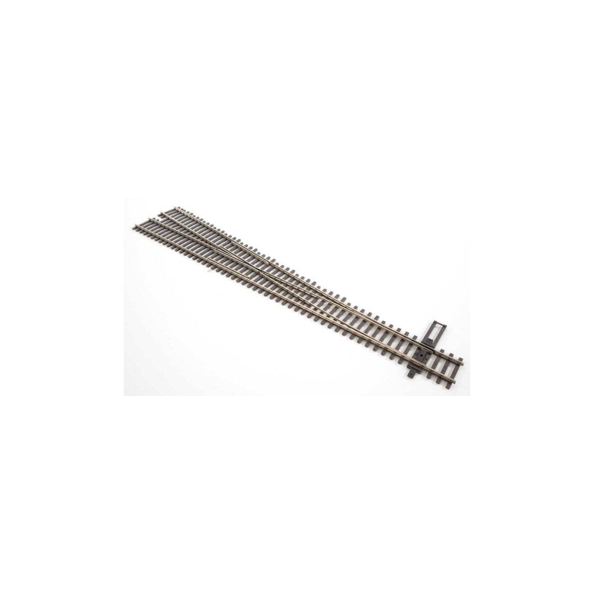 Code 83 Nickel Silver DCC-Friendly 8 Turnout -- Right Hand, HO, WalthersTrack 83020