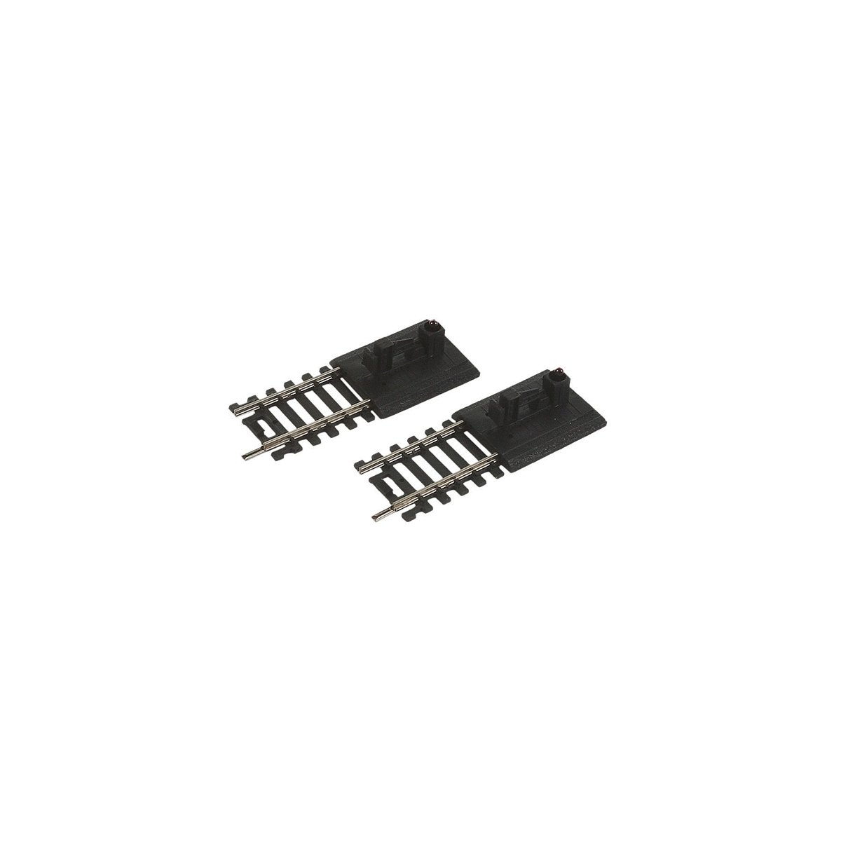 Lighted Bumper 2-Pack -- Code 100 Nickel Silver, HO, Life-Like Products 3008