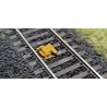 Track Derail -- Unpainted Metal Castings pkg(3), HO, Durango Press 214
