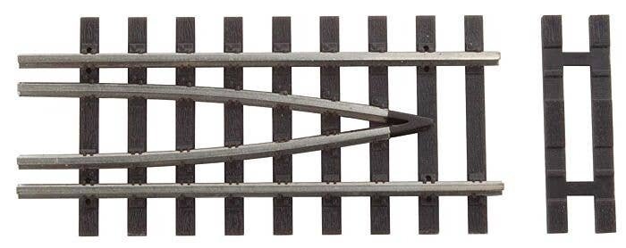Code 83 Nickel Silver Bridge Track End Set -- Includes 2 End Track Pieces, 2 Spacer Ties, HO, WalthersTrack 83005