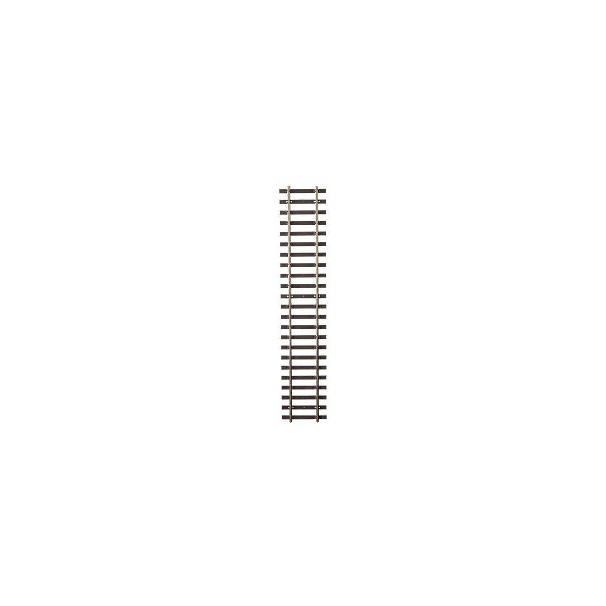 Nickel Silver Transition Track -- Code 83 to Code 70 - 6′ 15.3cm Long, HO, WalthersTrack 83002