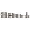 Code 70 Nickel Silver DCC Friendly Number 6 Turnout -- Right Hand, HO, WalthersTrack 70018