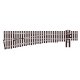 North American-Style Code 83 6 Turnout - Streamline -- Left Hand, Unifrog, HO, Peco SLU8362