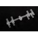 Code 70 Insulated Rail Joiners pkg(24) -- pkg(24), HO, WalthersTrack 70104