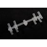 Code 70 Insulated Rail Joiners pkg(24) -- pkg(24), HO, WalthersTrack 70104