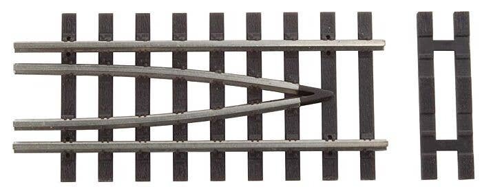 Code 100 Nickel Silver Bridge Track End Set -- Includes 2 End Track Pieces, 2 Spacer Ties, HO, WalthersTrack 10005