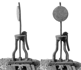 Switch Stand -- Kit pkg(6), HO, Central Valley 1604