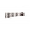 Code 100 Small Radius Turnout - Streamline -- Left Hand, Insulfrog, HO, Peco SL92