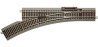Code 83 22′ Radius Snap Switch (R) - Manual -- Left Hand, HO, Atlas Model Railroad Co. 482