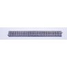 Straight Roadbed Track Section - Unitrack -- 14-1/2′ 369mm pkg(4), HO, Kato USA Inc 2180