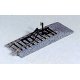 Straight Track - Unitrack -- With Bumper - 4-1/4′ 108mm pkg(2), HO, Kato USA Inc 2170