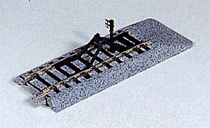 Straight Track - Unitrack -- With Bumper - 4-1/4′ 108mm pkg(2), HO, Kato USA Inc 2170