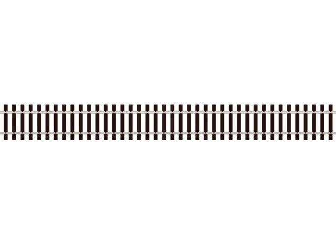 Code 100 Wooden Tie Flex Track - Streamline -- 36′ 91.4cm Section, HO, Peco SL100