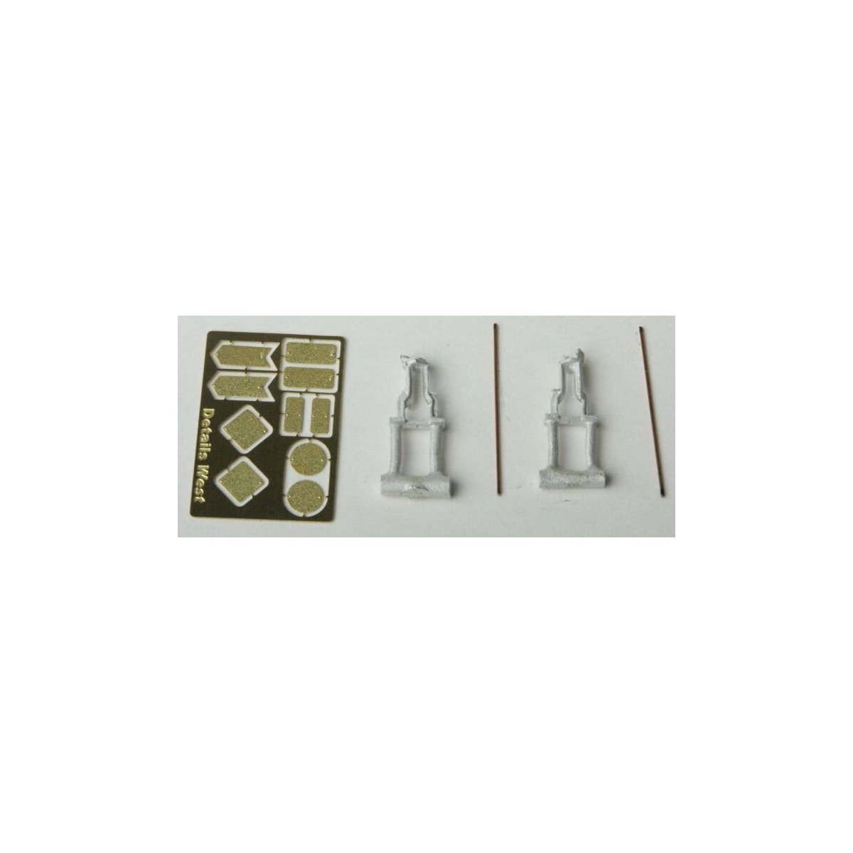 Switch Stand Style III w/Etched Targets -- 2 Sets, HO, Details West 952