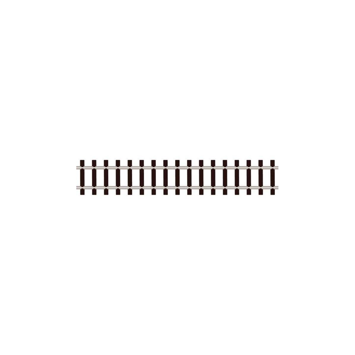 Code 55 Wooden Tie Flex Track - Streamline -- 36′ 91.4cm Section, N, Peco SL300F