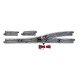 4 Electric (Remote) Turnout - Unitrack -- Left Hand, N, Kato USA Inc 20220