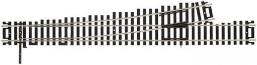 Code 100 Mark V Turnout - Customline(R) -- No. 6 Left, HO, Atlas Model Railroad Co. 393