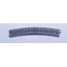Unitrack - Curved Sections 22.5 Degree Radius pkg(4) -- 26-3/8′ 670mm, HO, Kato USA Inc 2230