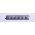 Straight Roadbed Track Section - Unitrack -- 8-15/16′ 227mm pkg(2), HO, Kato USA Inc 2160