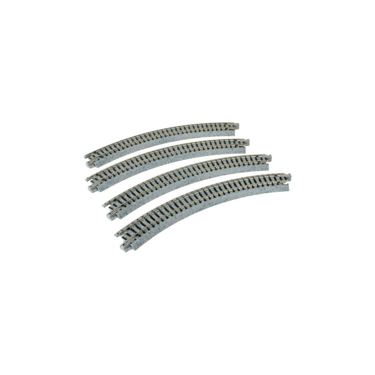 Curved Roadbed Track Section - Unitrack -- 45-Degree, 8-1/2′ 216mm Diameter, N, Kato USA Inc 20170