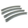 Curved Roadbed Track Section - Unitrack -- 45-Degree, 8-1/2′ 216mm Diameter, N, Kato USA Inc 20170