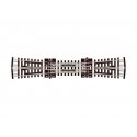 Double Slip Switch w/Code 55 Rail,SL-E390F -- 10 Degree Crossing Angle,Electrofrog, N, Peco SLE390F