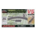 V5 Inside Oval Track Set - Unitrack -- Full Oval with 11′ 282mm Radius Curves, N, Kato USA Inc 20864