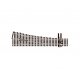 North American-Style Code 83 5 Turnout - Streamline -- Left Hand, Insulfrog, HO, Peco SL8352
