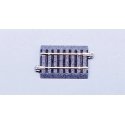 Straight Roadbed Track Section - Unitrack -- 2-3/8′ 60mm pkg(4), HO, Kato USA Inc 2105