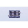 Straight Roadbed Track Section - Unitrack -- 2-3/8′ 60mm pkg(4), HO, Kato USA Inc 2105