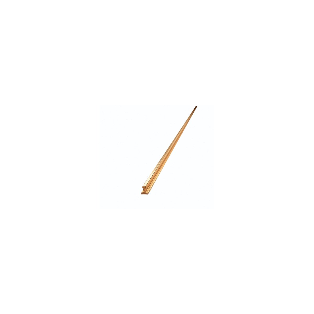 Code 332 Flexible Brass Rail -- Each Piece: 4`10-13/16` 1.5m Long pkg(20), G, LGB 10005