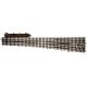 21st Century Track System(TM) Nickel Silver Rail w/Brown Ties - 3-Rail -- 7.5 High-Speed Switch - Right-Ha, O, Atlas O 6022