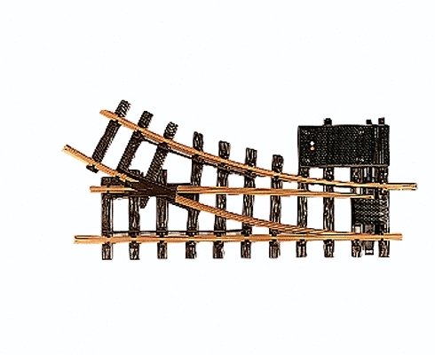 Electric Turnout - R1 - 30 Degrees -- Right-Hand (Diameter: 4`3` 130cm), G, LGB 12050
