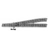 Unitrack - Powered Turnout -- 6 Left Hand - 19-3/8` 492mm 34-1/8` 867mm Radius, HO, Kato USA Inc 2860