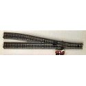 Unitrack - Powered Turnout -- 6 Right Hand - 19-3/8` 492mm 34-1/8` 867mm Radius, HO, Kato USA Inc 2861