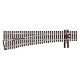 Streamline Code 83 5 Electrofrog Turnout - Nickel Silver -- Left Hand, HO, Peco SLE8352
