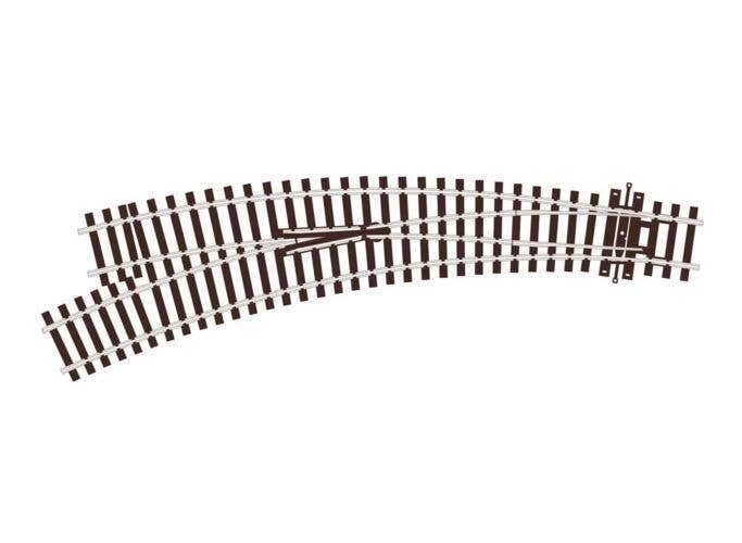 Code 100 Small Radius Unifrog Turnout - Streamline -- Left Hand, HO, Peco SLU77