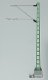 Marklin HO Catenary -- Bridge Mast pkg(5) Height: 3-15/16′ 10cm, HO, Marklin, Inc 74104