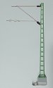 Marklin HO Catenary -- Bridge Mast pkg(5) Height: 3-15/16′ 10cm, HO, Marklin, Inc 74104