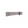 HOm (12mm Meter Gauge) Code 75 Nickel Silver Medium Radius Electrofrog Turnout -- Left Hand, HO, Peco SLE1496