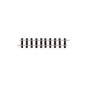 OO-9/HOe Straight Track - Setrack -- 3-7/16′ 8.7cm pkg(8), HOn30, Peco ST401