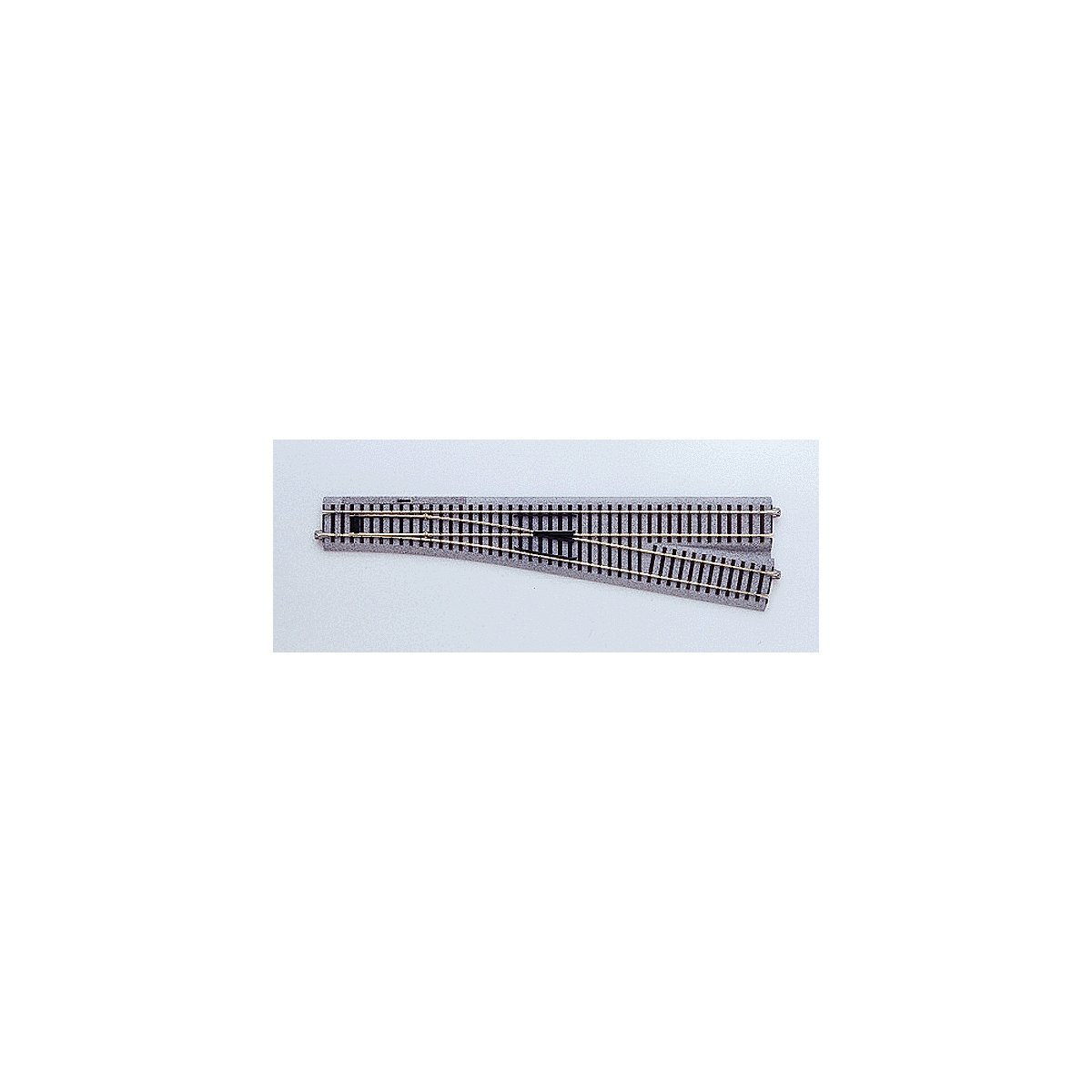 6 Manual Turnout -- Right Hand 34-1/8′ 867mm Radius Curve, HO, Kato USA Inc 2863